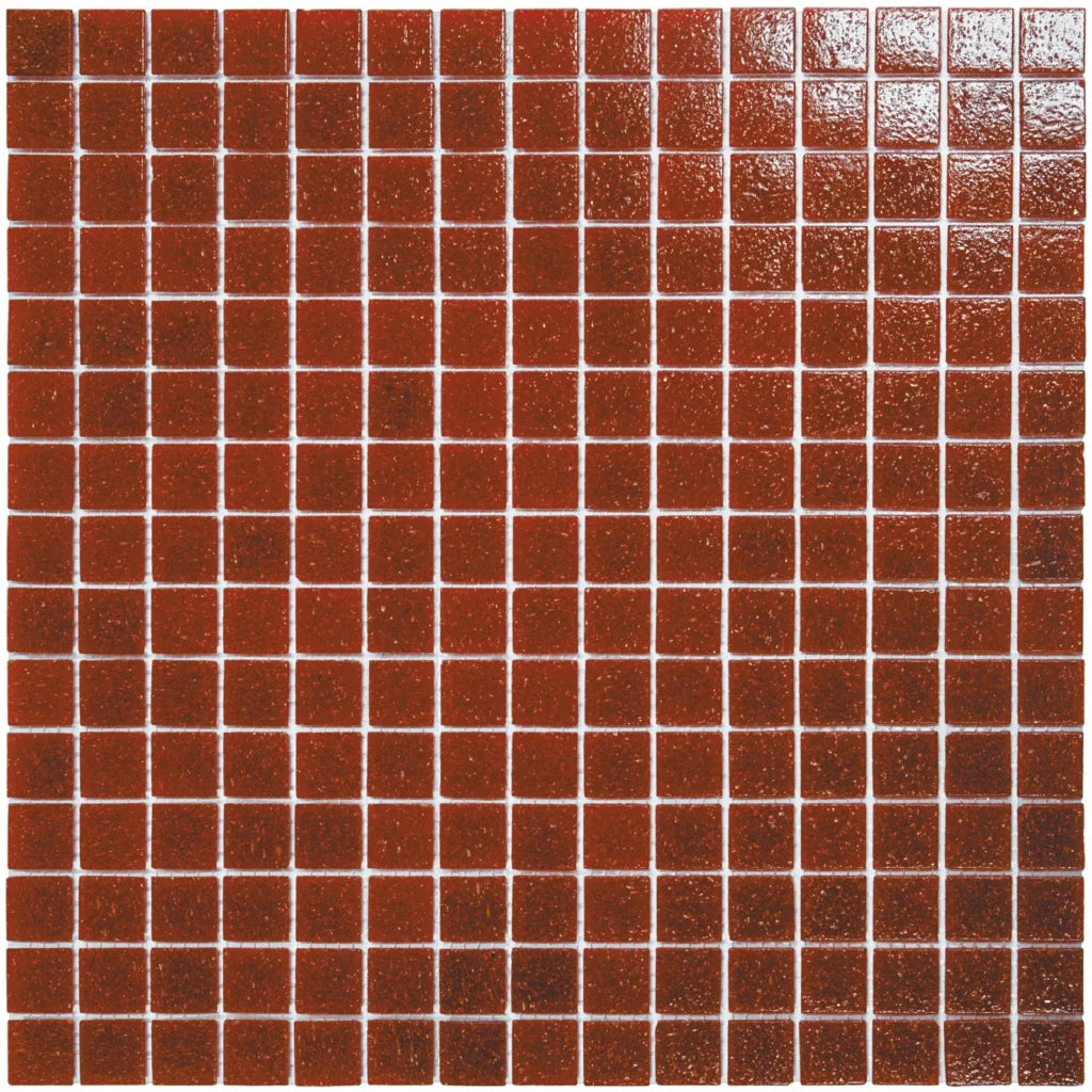 Strawberry Red Soft Grain mozaïektegel 2
