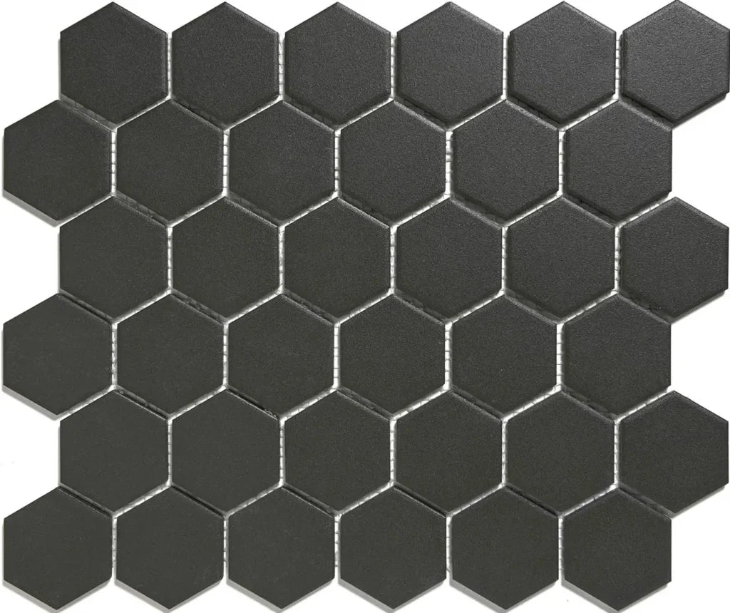 Black Matt R11 mozaïektegel 2