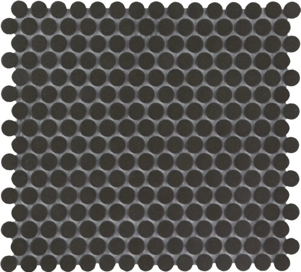 Black Matt R11 mozaïektegel 2