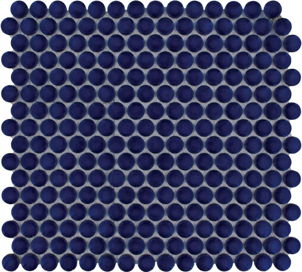 Cobalt Blue Glossy mozaïektegel 2