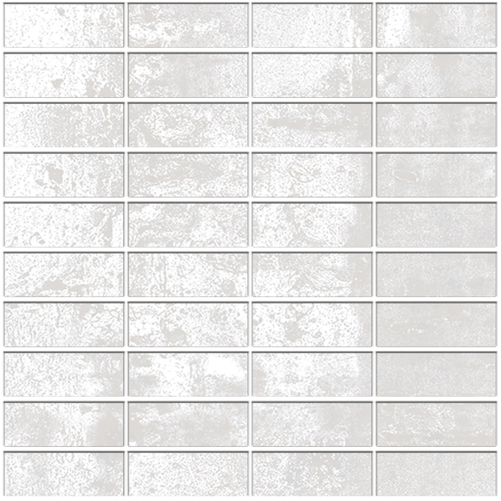 Corten Mosaico  Blanco  (2,) Zie omschrijving MAT keramische tegel