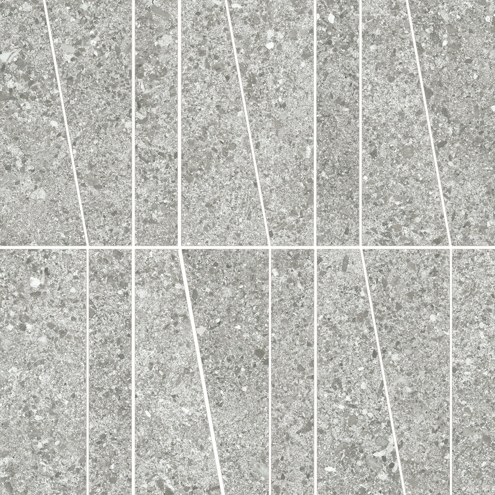 Roadstone Mosaico Longer  Silver Zie omschrijving MAT keramische tegel