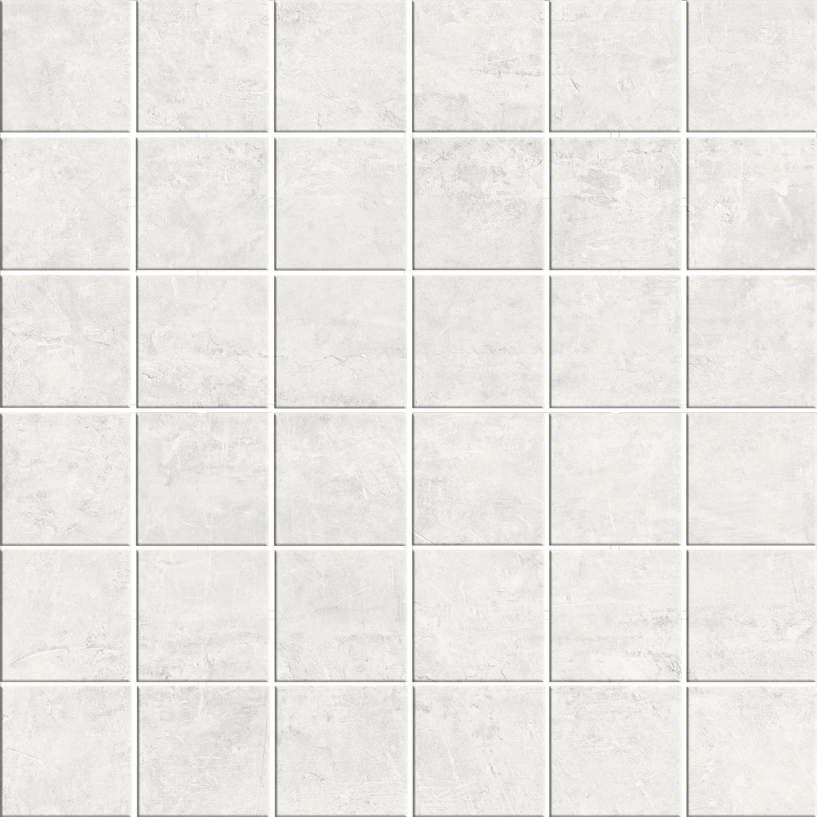Devon Mosaico  White   () Zie omschrijving Semi-Gepolijst keramische tegel