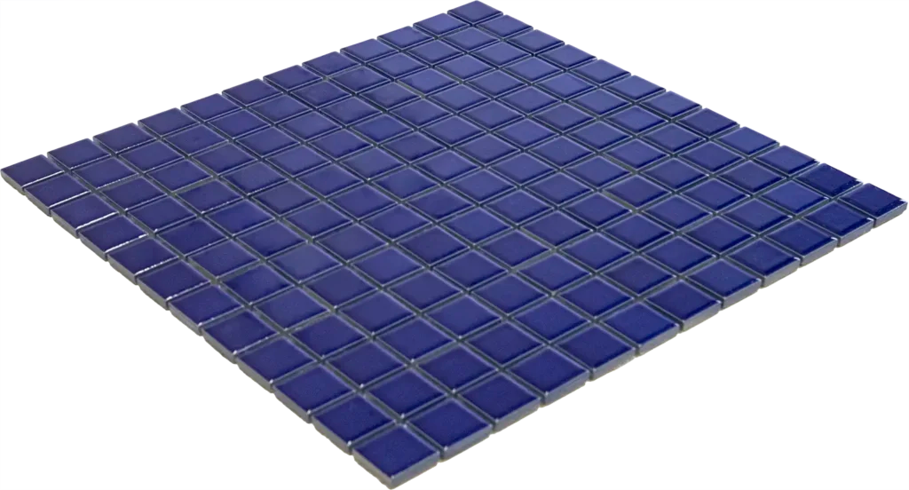 Dark Blue Glossy mozaïektegel