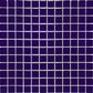 Dark Blue Glossy mozaïektegel 2