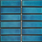 Azure Blue Speckle Glossy mozaïektegel 3
