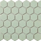 Light Green Edge Glossy mozaïektegel 3