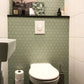 Light Green Edge Glossy mozaïektegel 5