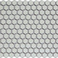 Soft Grey Edge Glossy mozaïektegel 2