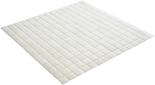 Ultra White Soft Grain mozaïektegel