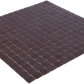 Dark Purple Soft Grain mozaïektegel