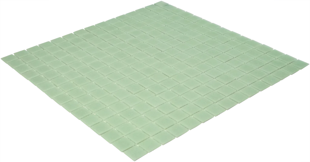 Ultra Light Green Soft Grain mozaïektegel