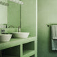 Ultra Light Green Soft Grain mozaïektegel 5