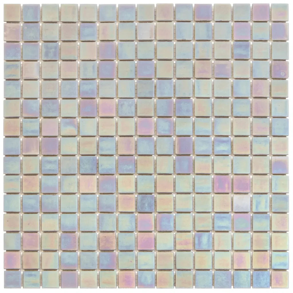 Light Grey Pearl mozaïektegel 2