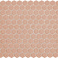 Royal Peach Matt R11 mozaïektegel 2