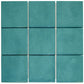 Ocean Blue Glossy mozaïektegel 2