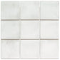 White Matt R10 mozaïektegel 3