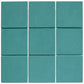 Ocean Blue Matt R10 mozaïektegel 2