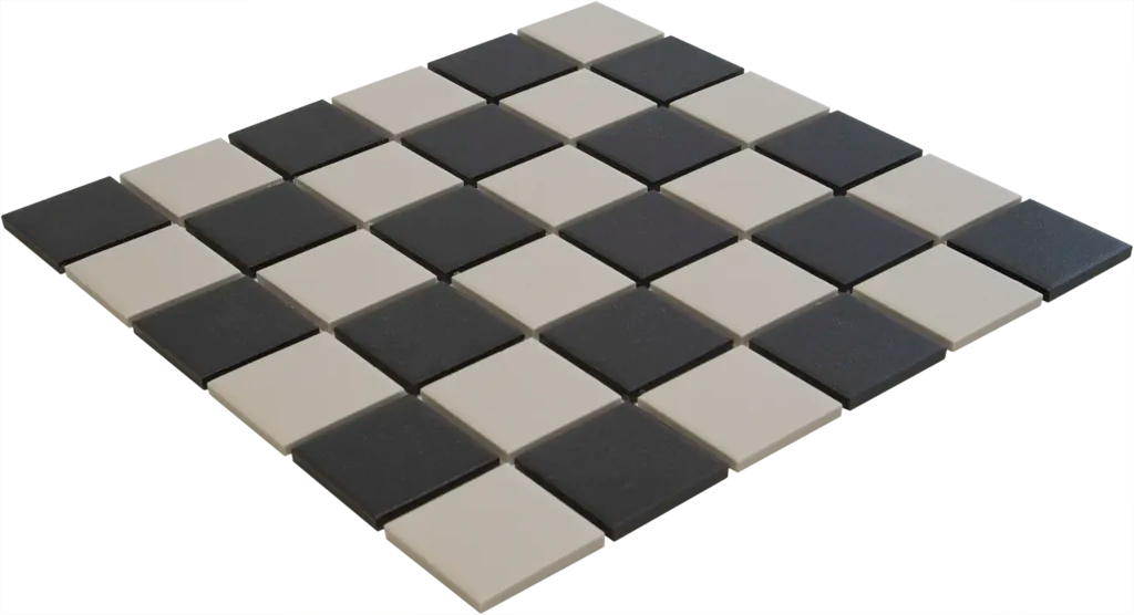 Chessboard Matt R11 mozaïektegel