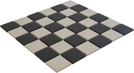 Chessboard Matt R11 mozaïektegel