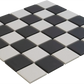 Chessboard Super White Matt R11 mozaïektegel