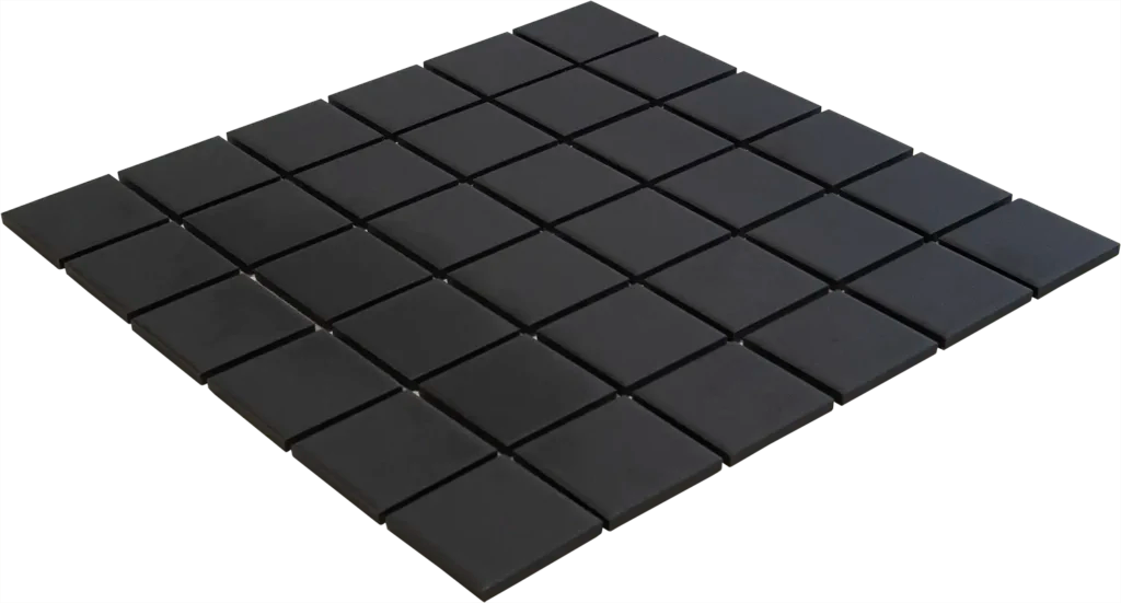 Black Matt R11 mozaïektegel
