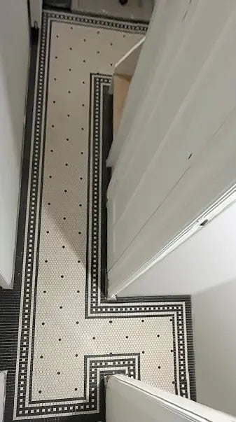 White Matt R11 mozaïektegel 10