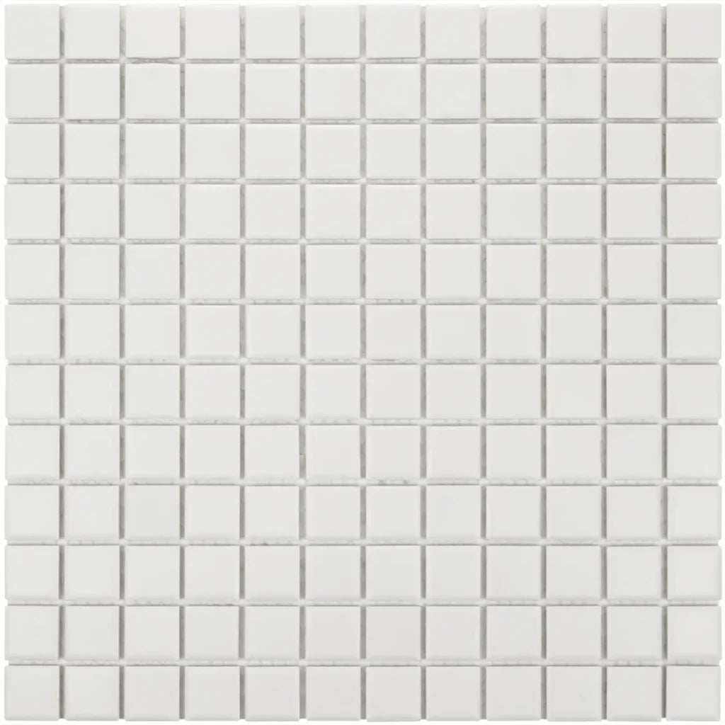 Super White Matt R11 mozaïektegel 2
