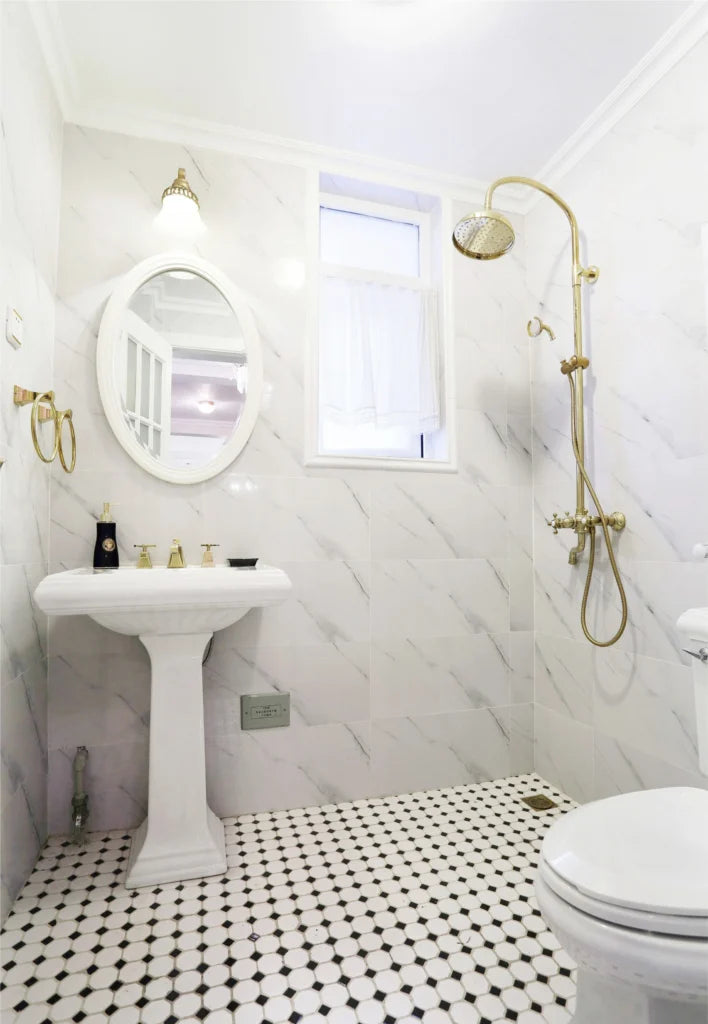 White Black Matt Glossy mozaïektegel 2
