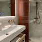 Terra Red Glossy mozaïektegel 5