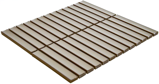 Café Latte Glossy mozaïektegel