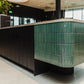 Ocean Green Glossy mozaïektegel 6