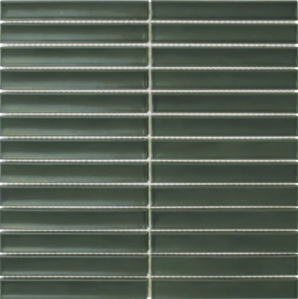 Army Green Matt mozaïektegel 3