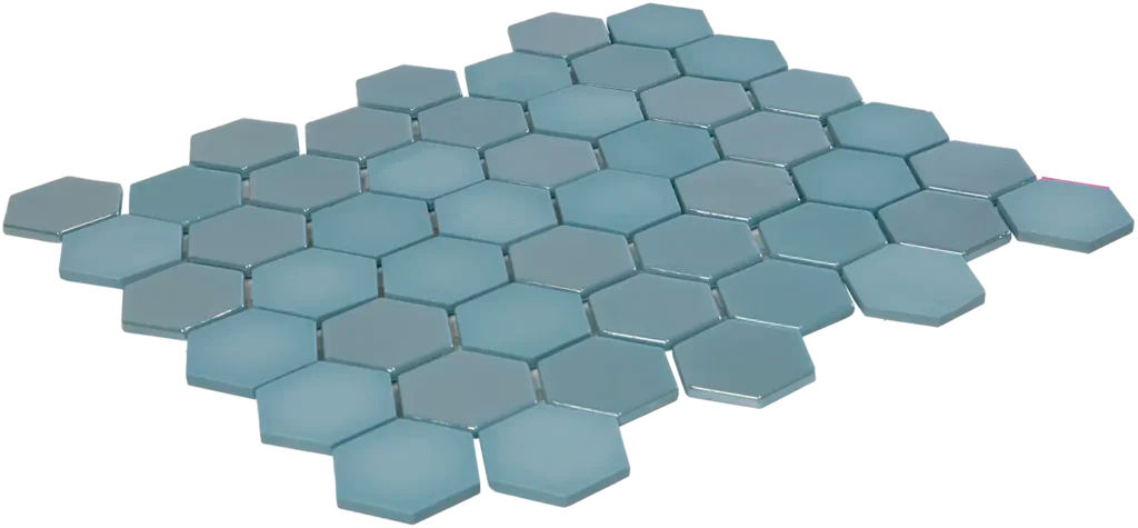 Turquoise Matt Glossy mozaïektegel