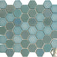 Turquoise Matt Glossy mozaïektegel 3