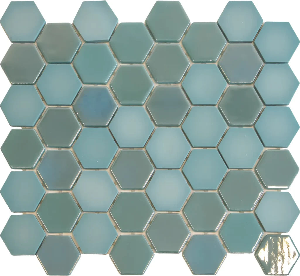 Turquoise Matt Glossy mozaïektegel 3