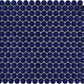 Cobalt Blue Glossy mozaïektegel 2