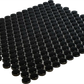 Black Glossy mozaïektegel