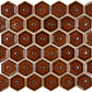 Crème Caramel Glossy mozaïektegel 2