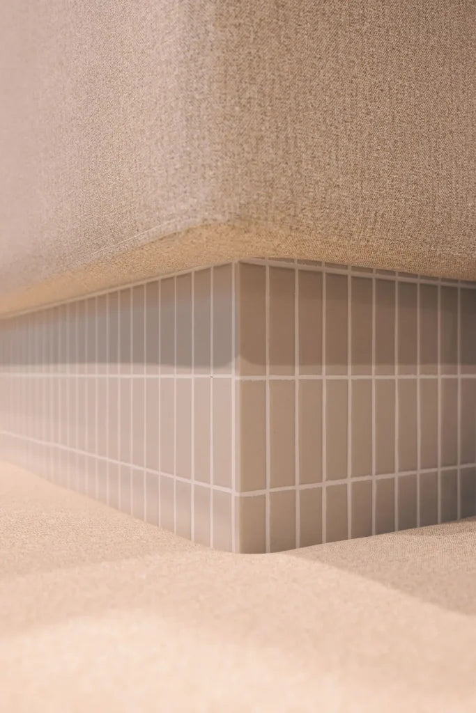 White Matt R11 mozaïektegel 8