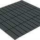 Black Matt R11 mozaïektegel