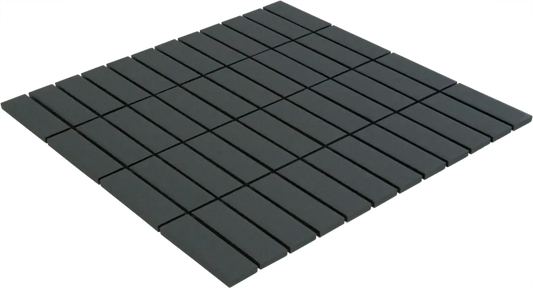 Black Matt R11 mozaïektegel