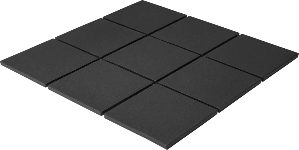 Black Matt R11 mozaïektegel