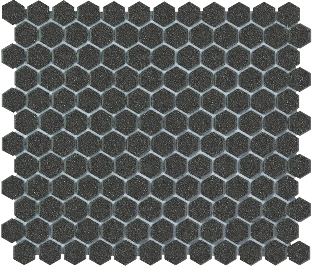 Black Matt R11 mozaïektegel 3