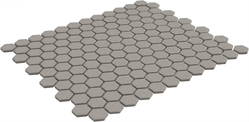 Grey Matt R11 mozaïektegel