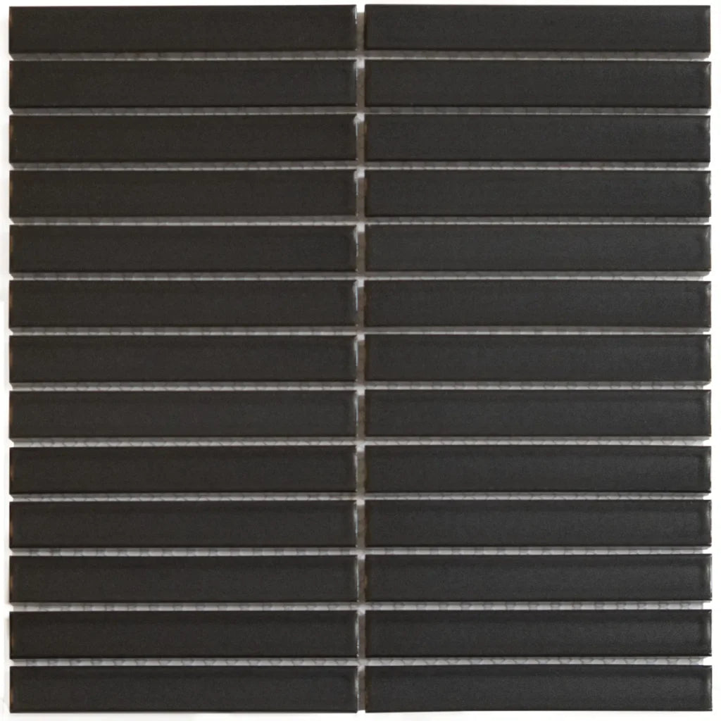 Carbon Gray Matt mozaïektegel 3