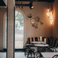 Café Latte Glossy mozaïektegel 5